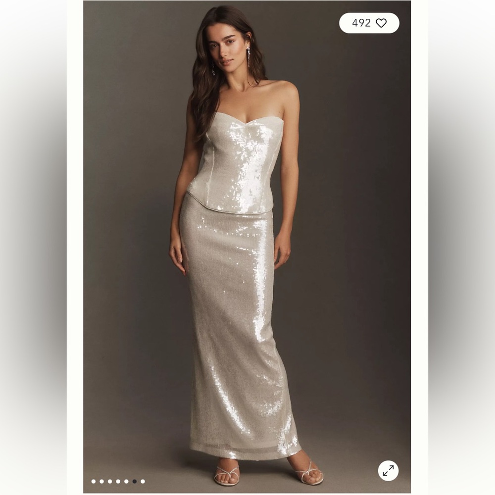 Anthropologie Mare Mare Skirt and Corset Set